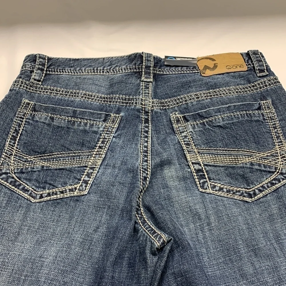 Warehouse One Athletic Fit Jeans Size 30 W x 34 L NWT - Picture 6 of 15